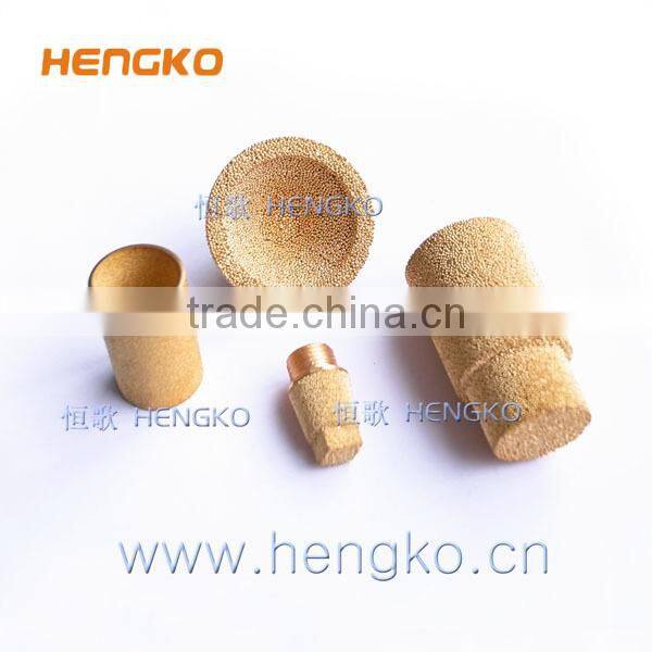 Micro bronze powder sintered porous bronze oil cone filter