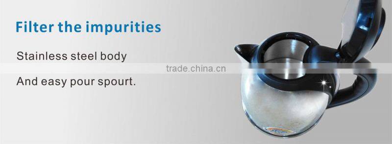 Stainless steel 1.8L tea heater with CE/CB approval