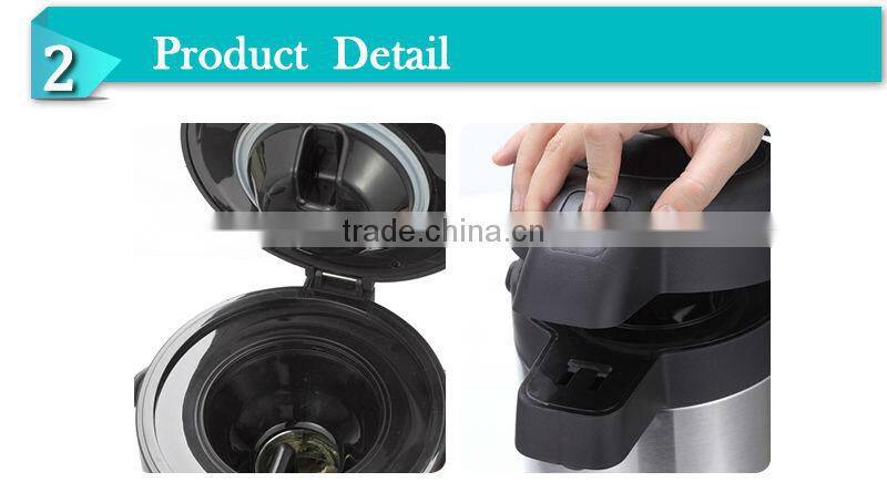 Popular hotel use cooler coffee thermal vacuum air pot (AGUE)