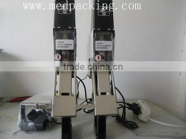 Double Head Electric Stapler, bookbinding machine, saddle binder