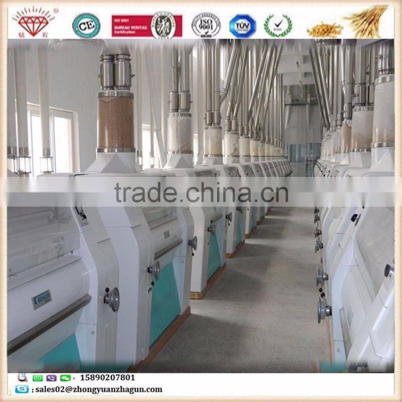Top quality Rotary Air lock complete flour mill production line
