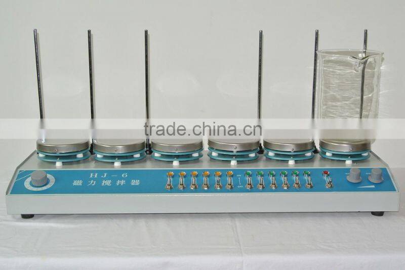 Lab Multipoint Magnetic Stirrer Equipment China Supplier