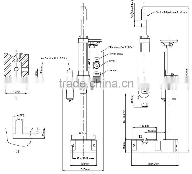 low cost most popular press machine for bearing