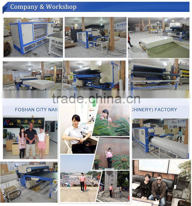 Manual mattress wrapping machine