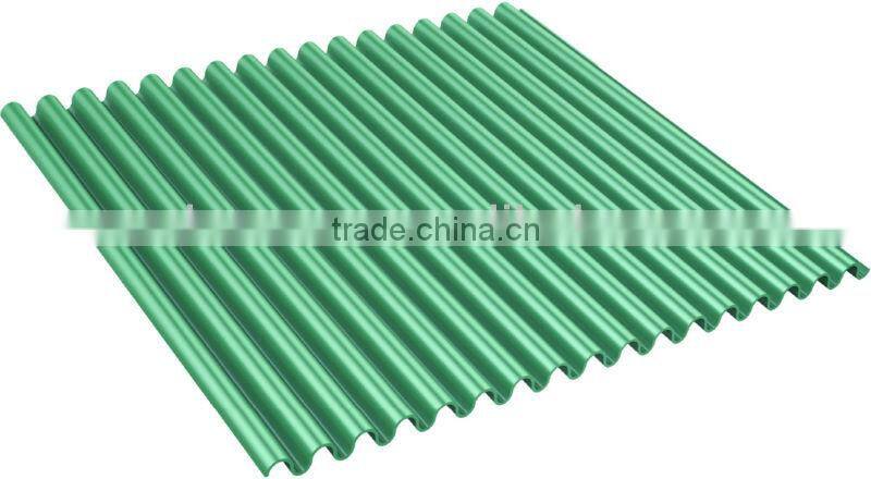 UV coated Heat reflective Bayer Polycarbonate Corrugated sheet (Ti-Lite Metallic Green MINI)