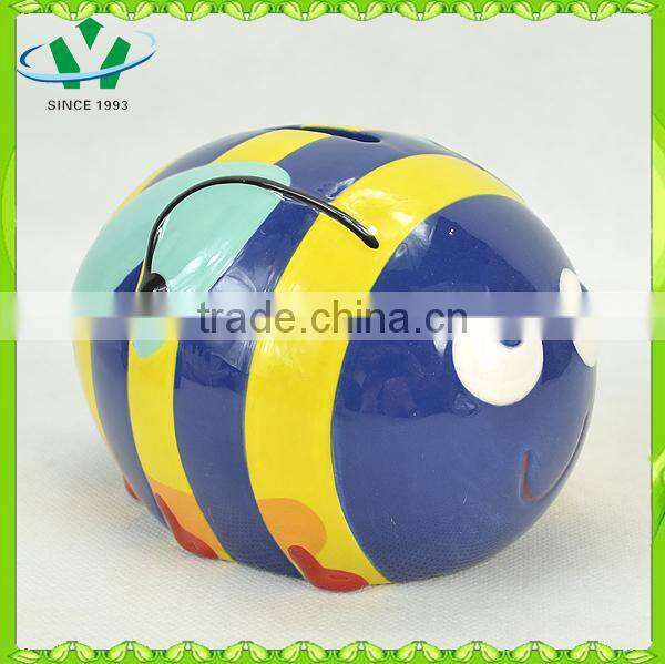 Wholesale ceramic money box Lovely Bee