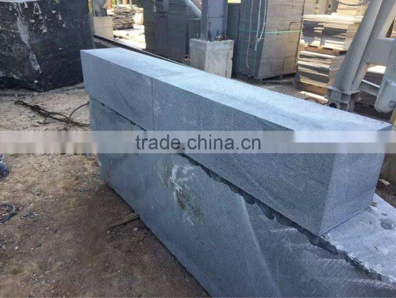 Hainan black basalt paving stone honed finished