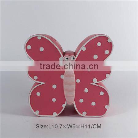 Resin horse coin bank