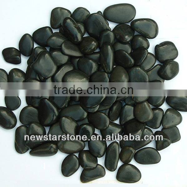 Floor mosaic pebble tile