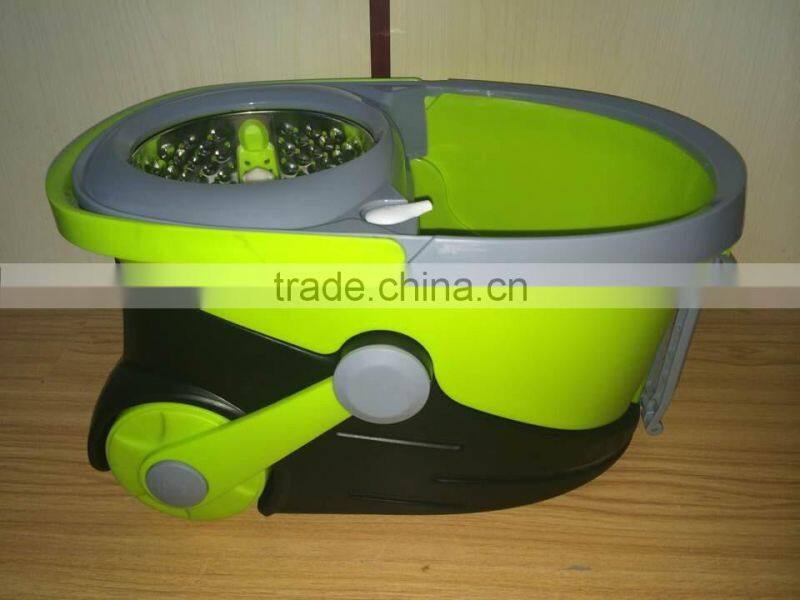 Vivinature Stainless Steel Deluxe Rolling Spin Mop