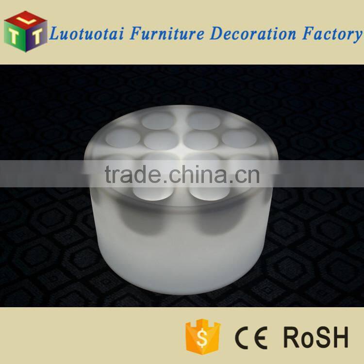 Manufacturer of LED bar furniture illuminated LED wine bottle tray/LED tray for beer bottle