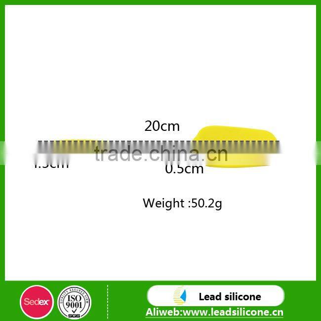 Food Grade Kitchenware Baking Pastry Cookie Silicone Spatula /Ice Cream Utensil Silicone Spatula