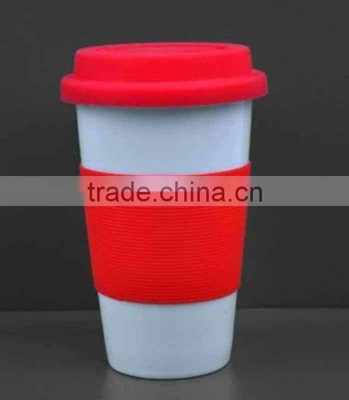 reusable silicone coffee cup