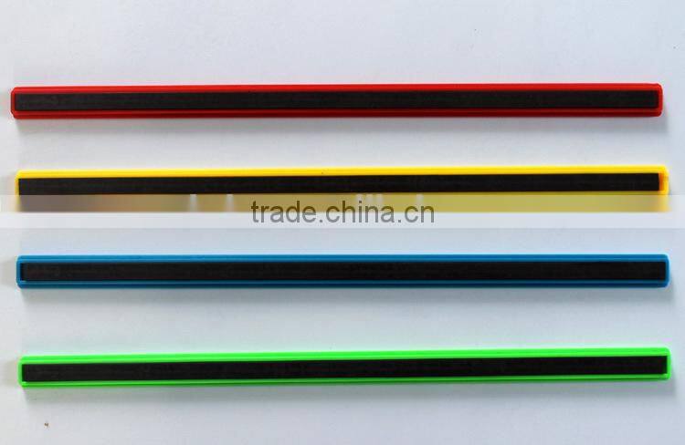 Strip Shape and Speaker Magnet Application Colorful Strong Whiteboard magnet with scale/ measurement, magnetic ruler