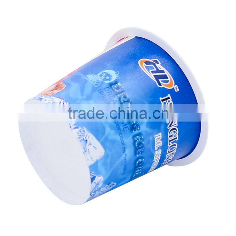 120ML Plastic Material And FDA SGS Certification Yogurt Cup Size, Food Use Easy Open Yogurt Cups