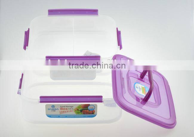 plastic storage canister with handle