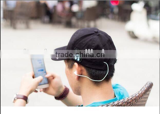 Bluetooth music mesh hat summer sun hat baseball cap with smart Bluetooth headset fashion hats