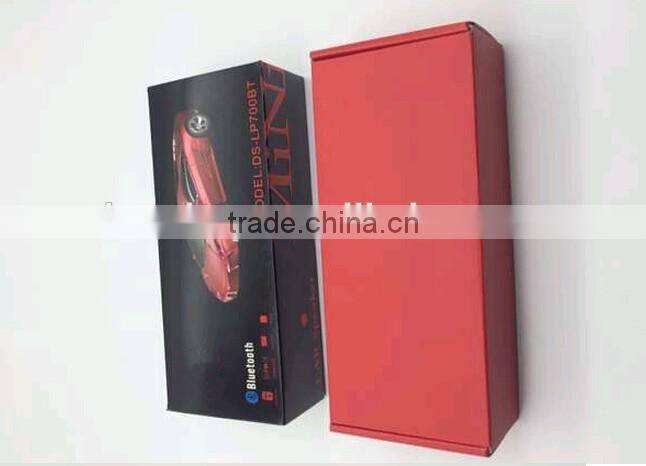 2016 Newest Car Shape Bluetooth speaker In Car Shape Support TF card Bluetooth Speaker