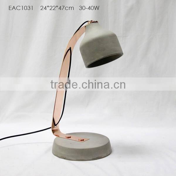 Speckled concrete hanging lamp desk lamp table lamp