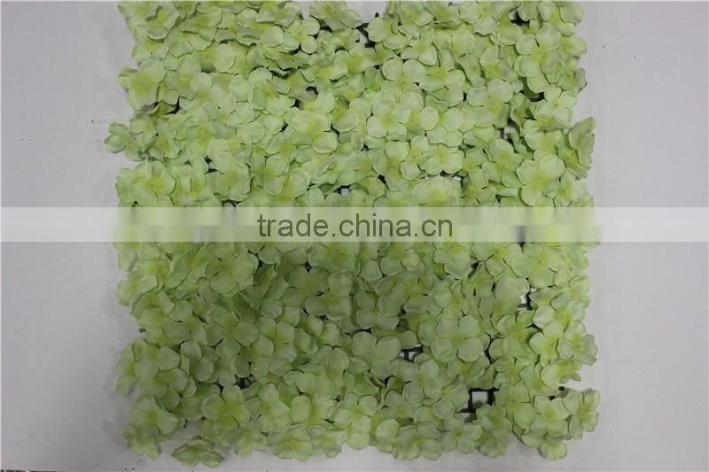 cool yellow wall covering bulk silk flower fence decoration leaf mat