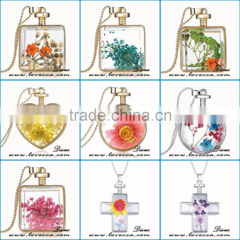 Best Handmade Gift Girls Aromatherapy Necklace essential oil diffuser necklace