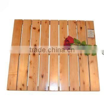 High quality wooden bath mat for bathroom