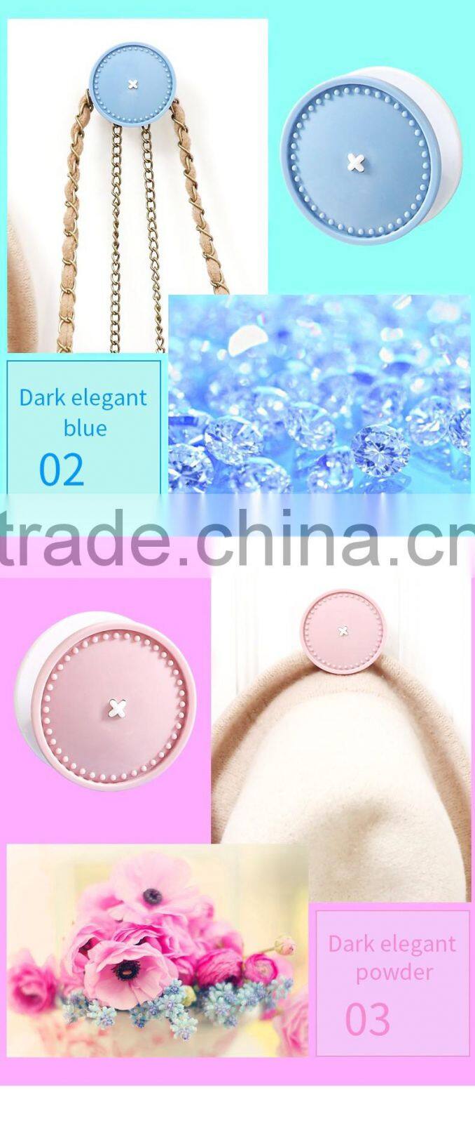 Plastic hooks for household, Round shape hooks, plastic round shape hooks 2 pcs/set