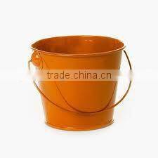 Colorful Metal Bucket With Handle