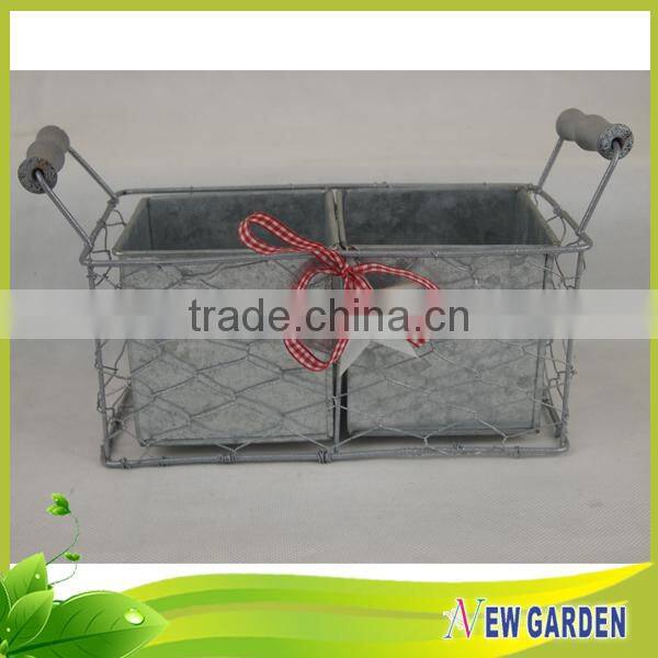 Home balcony decor excellent quality metal flower pot holder