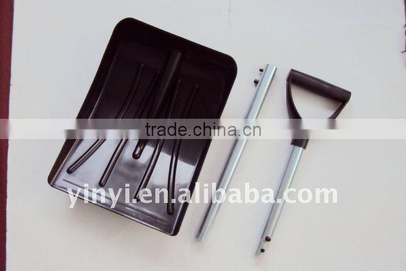 3 pcs plastic detachable snow shovel auto cleaning folding snow shovel (RSCW-115B)