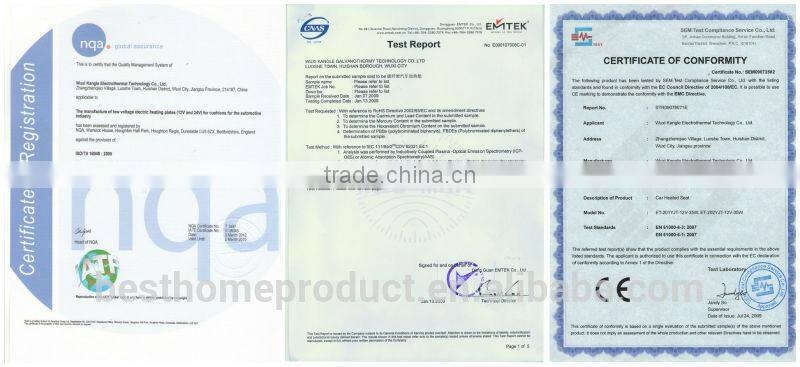 VW Golf heated seat switch seat heated pad