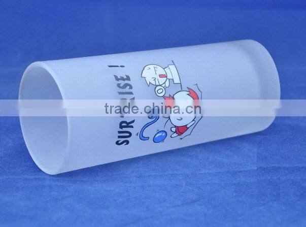 Global kawaii cartoon wine shot glass welcomed