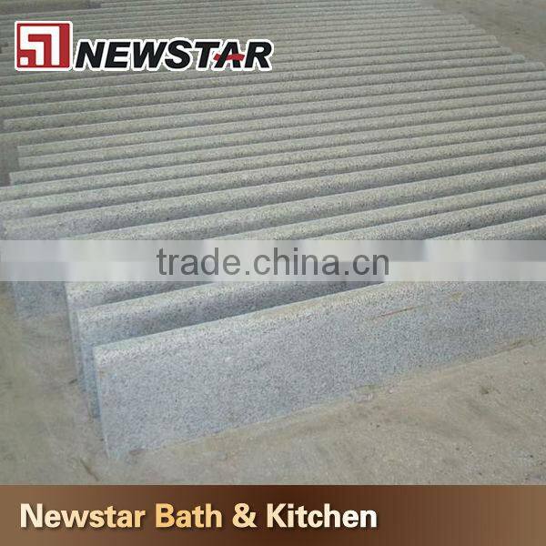 Polished hot sales Chinese granite steps and risers,granite staircase