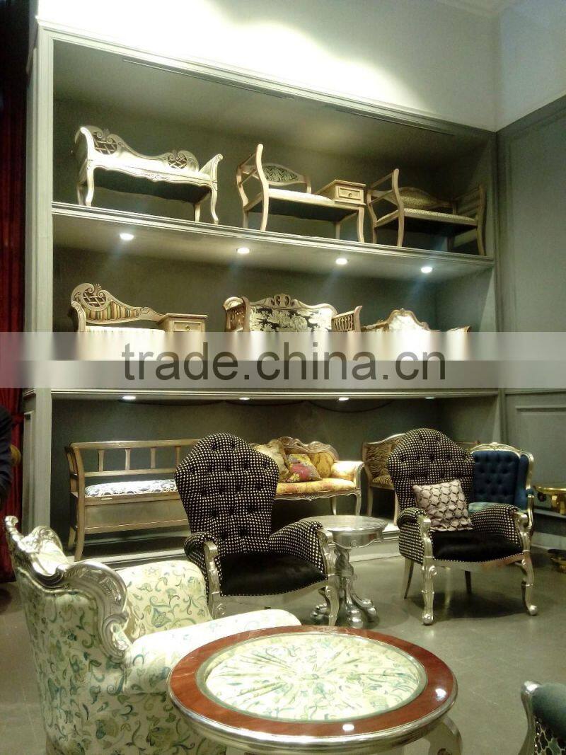 FF2058 fancy fun luxury high back decoration leisure chair red velvet wedding chair hotel photo studio shop window chair