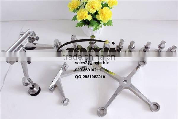 JINXIN 304/316 wall curtain glass spider spider glass system facade point fixing