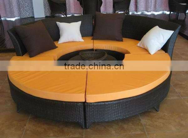 Outdoor Rattan Sofa Bed AK1104