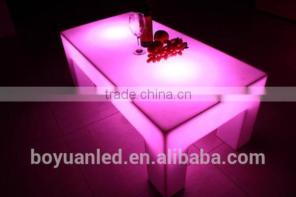 RGB 16 colors changing moveable Led illuminated bar table