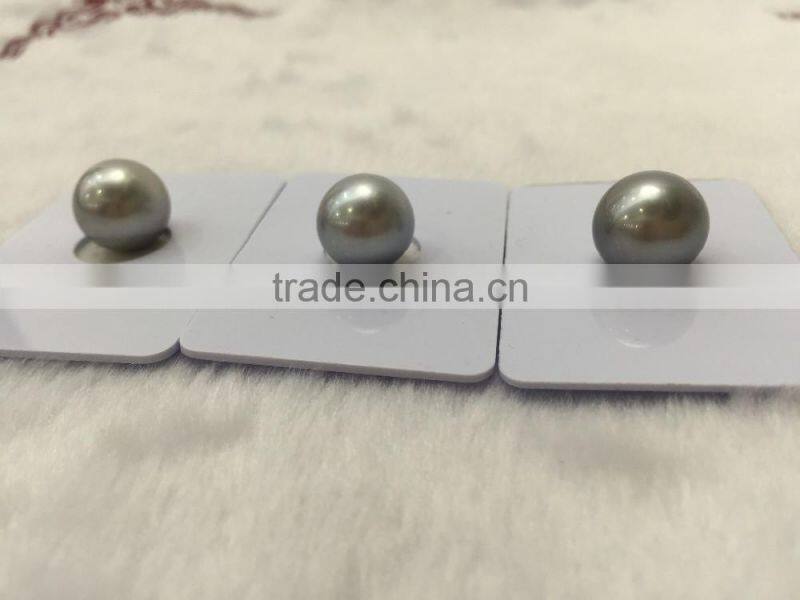 13-14mm Wholesale Cultured Grey Tahitian Pearl Beads