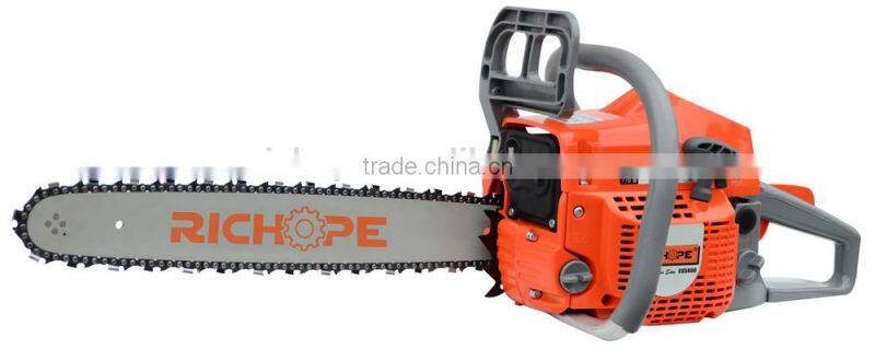 zm5800 big chain saw with high quality spare parts for farm and forest use