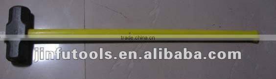 stoning hammer with wooden handle