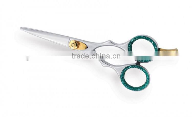 Professional hair cutting scissors shears barber thinning set kit with a black case