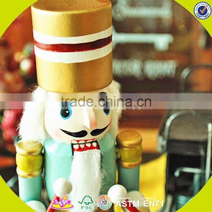 wholesale baby wooden delicate nutcracker, popular kids wooden nutcracker, fashion wooden nutcracker W02A007
