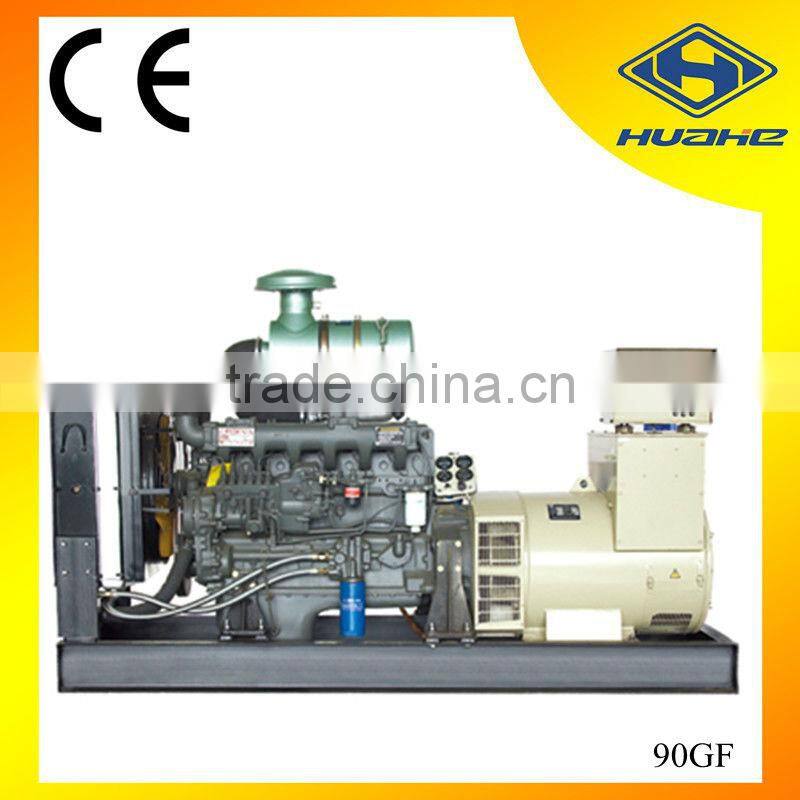 90KW Water Cooled Diesel Generators set, diesel generator open type,diesel generating
