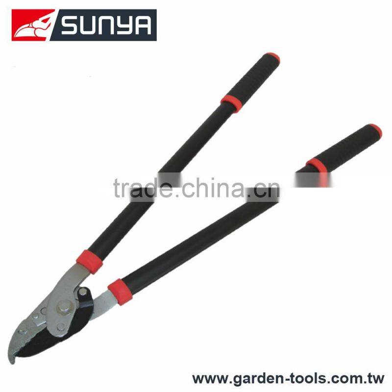 Compound manual anvil lopping shear
