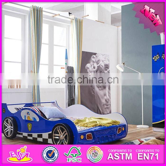 2016 wholesale fashion wooden boys bedroom furniture W08A084