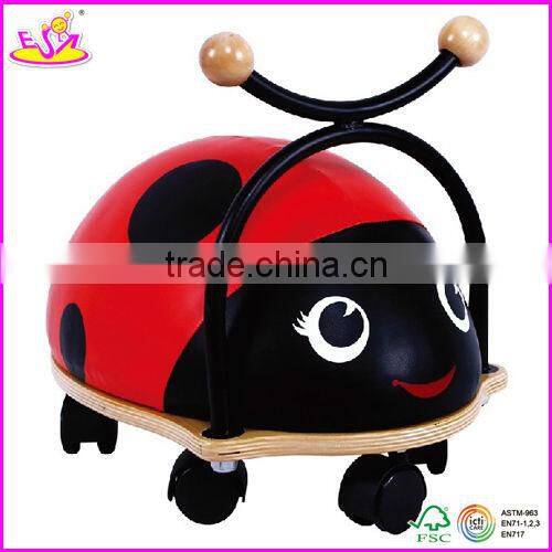 New style kids Wooden tricycle toys,Manufacturer safety baby wooden tricycle,ride on car W16A021