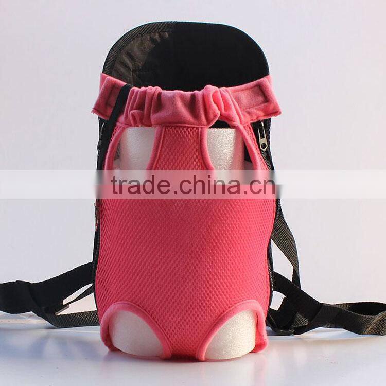 Various material pet carrier chest bag backpack