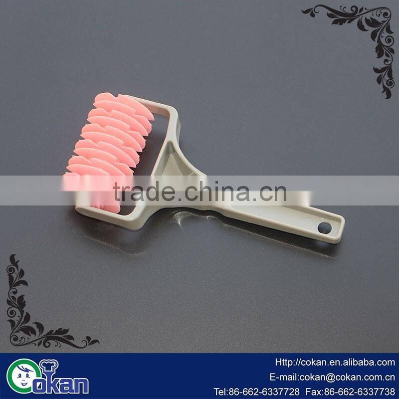 Plastic cake cutter Lattice pastry dough pie crust cutter knife roller/Pastry Lattice Roller cutter of cake tools.