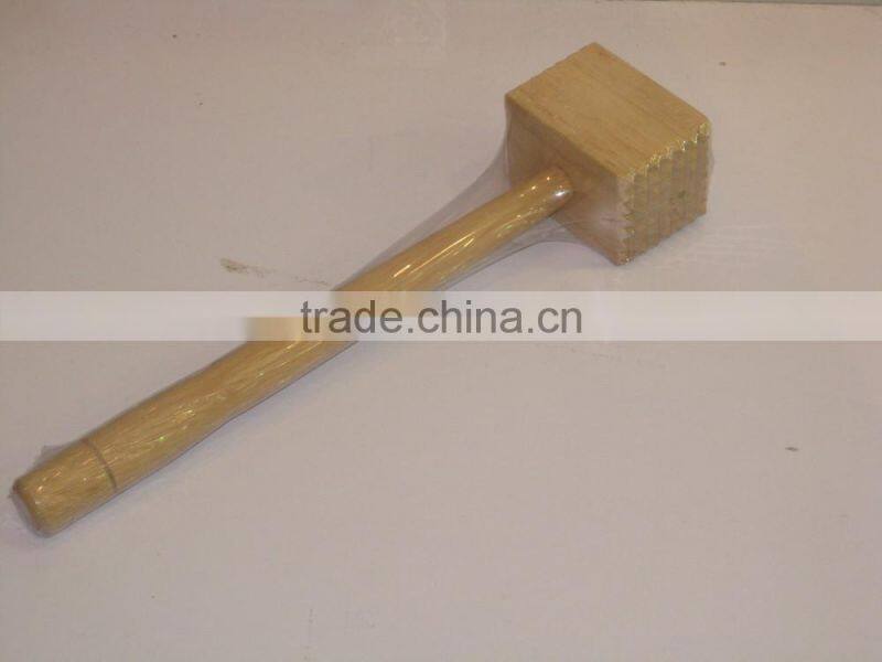 wooden meat hammer