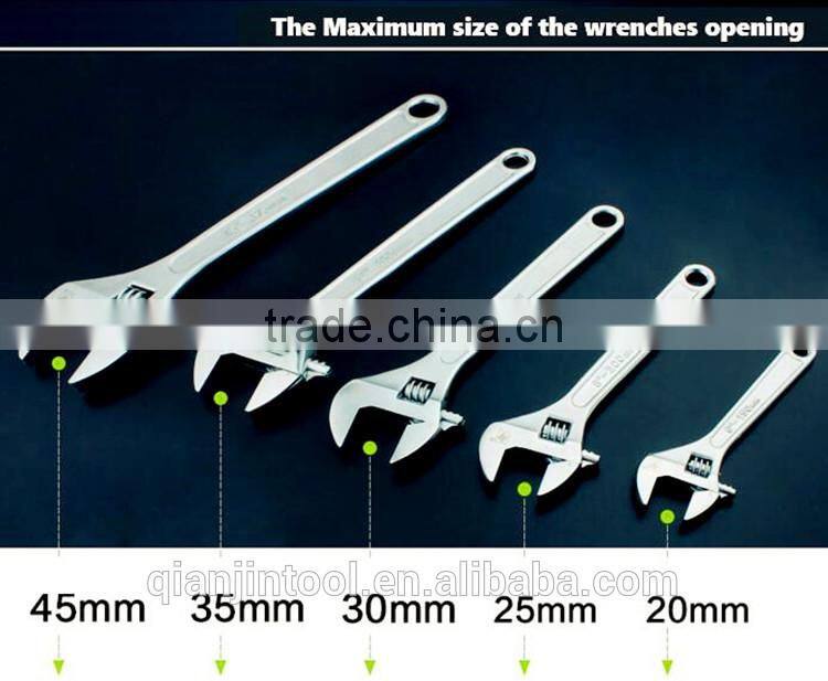 2016 Wholesale Professiona Handle Multi Tool Adjustable Wrench QJ-80004-10